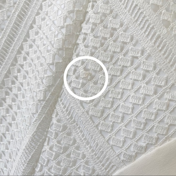 Derek Lam 10 Crosby V-Neck Sleeveless Pieces Lace Dress - Picture 14 of 15